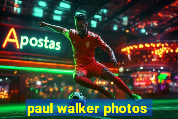 paul walker photos