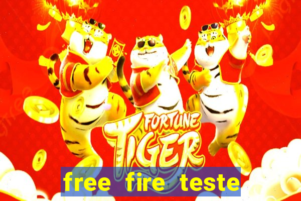 free fire teste grátis jogar agora