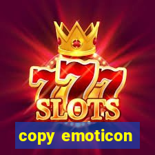 copy emoticon