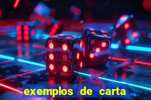 exemplos de carta do leitor
