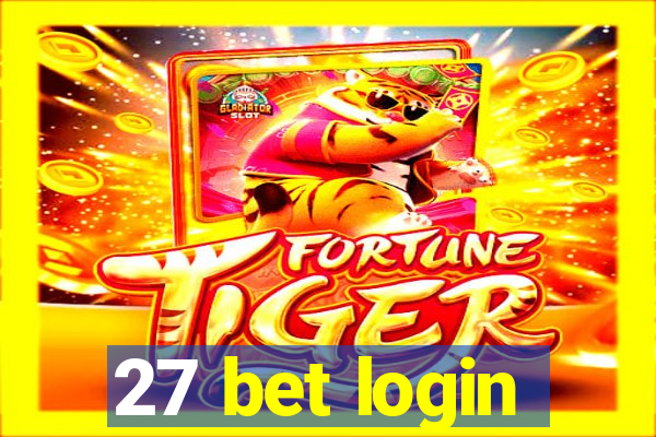 27 bet login