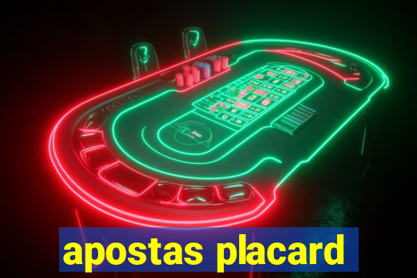 apostas placard