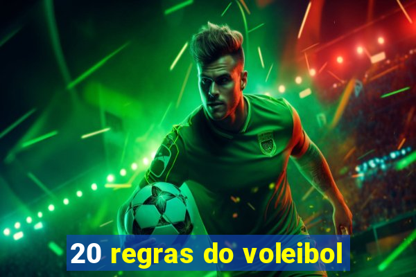 20 regras do voleibol