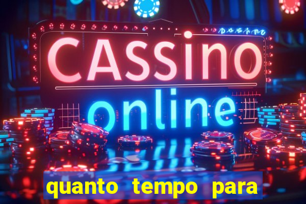 quanto tempo para secar a cola de cano