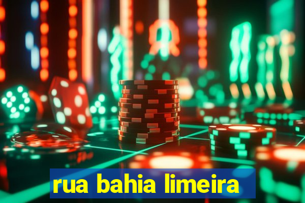 rua bahia limeira