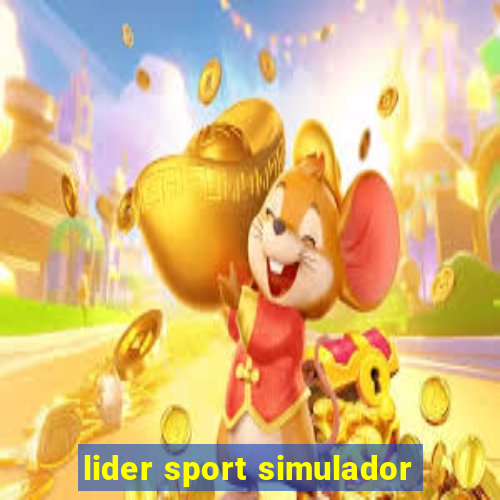 lider sport simulador