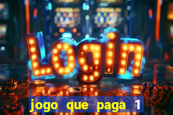 jogo que paga 1 real no pix