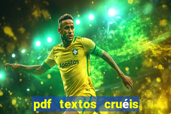 pdf textos cruéis demais para serem lidos rapidamente