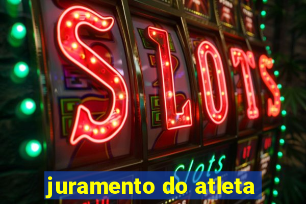 juramento do atleta