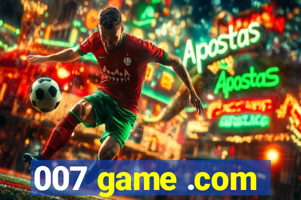 007 game .com