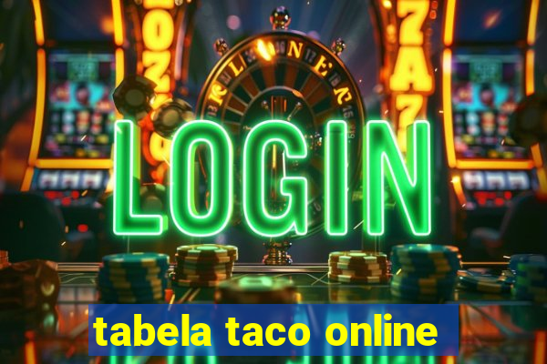 tabela taco online